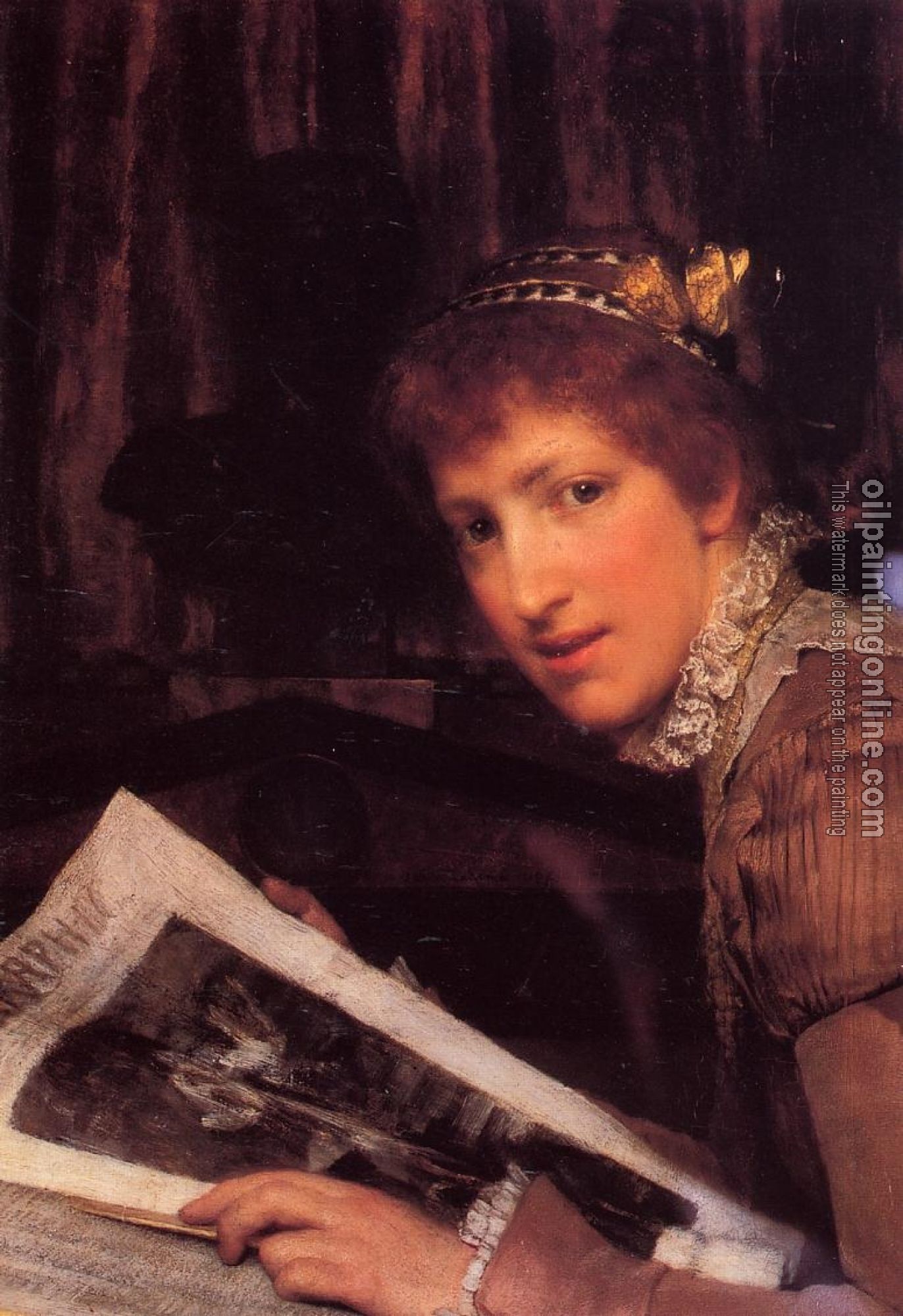 Alma-Tadema, Sir Lawrence - Interrupted